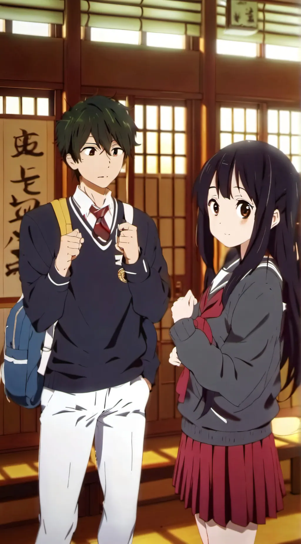 ai character: 해ㅏㅁ&챛ㅁ background