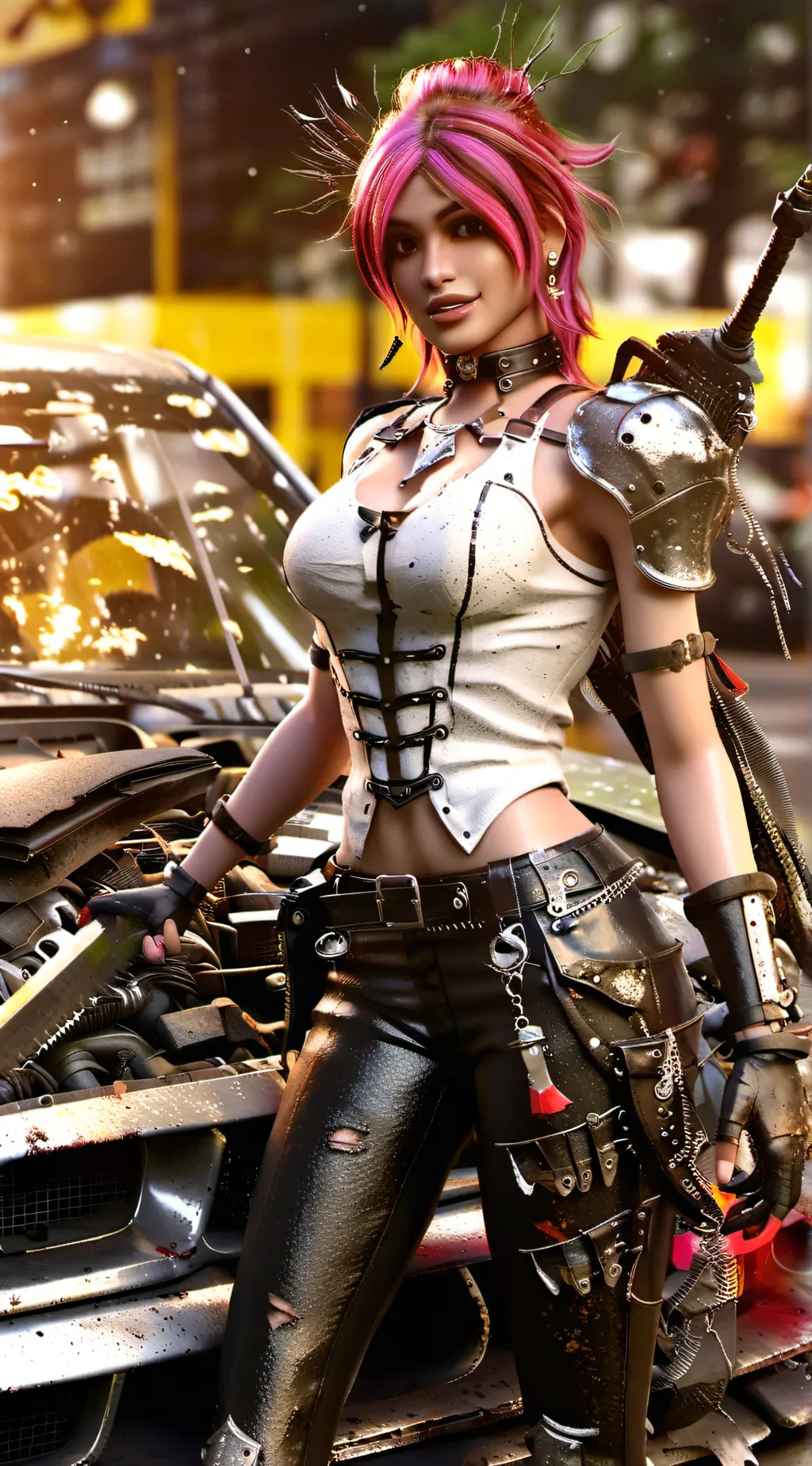 ai character: Brite raider background