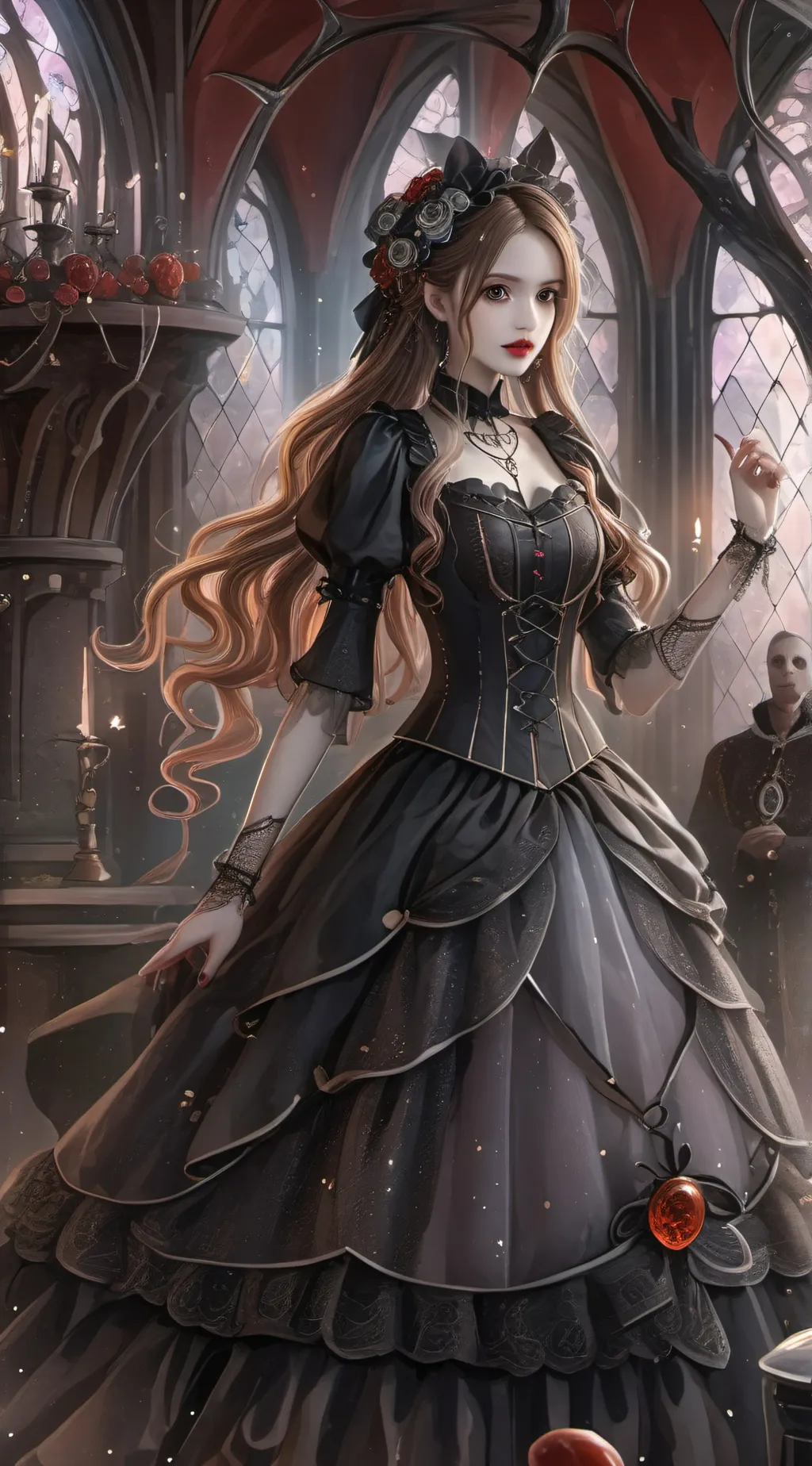 ai character: 🌹Sarah 🌹 background