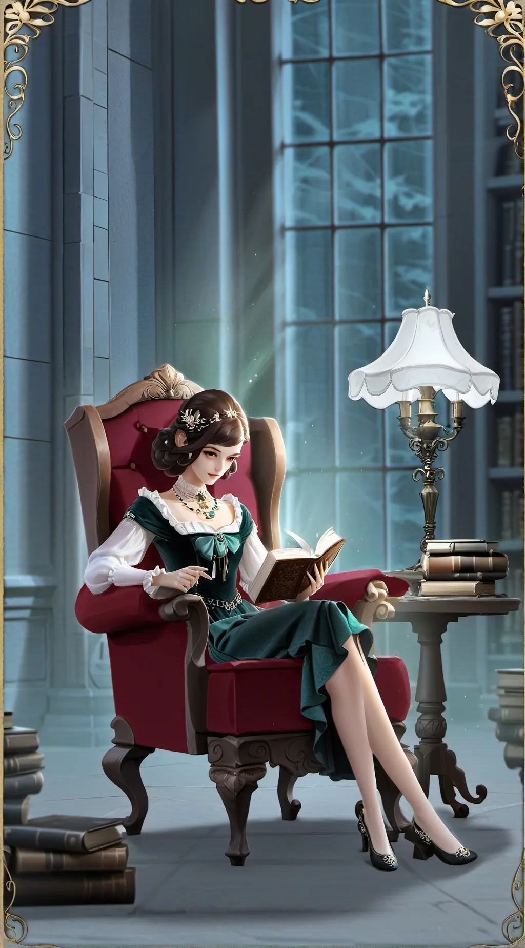 ai character: MHA HIP SWAY background