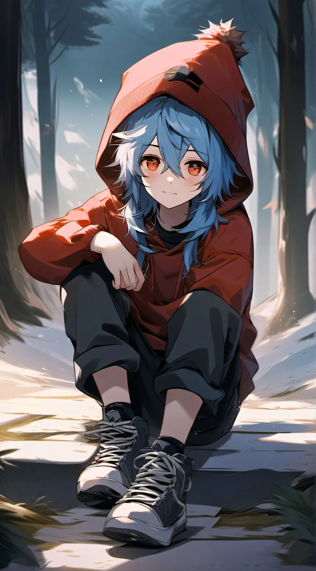 ai character: Max background