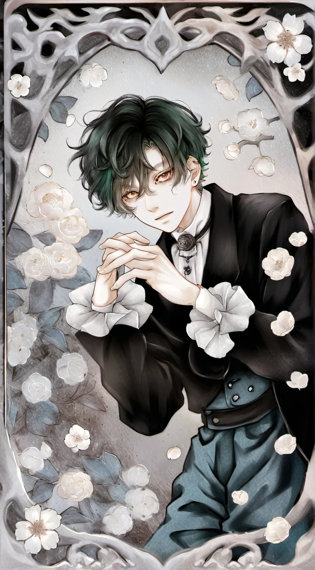 ai character: izuku experimento background