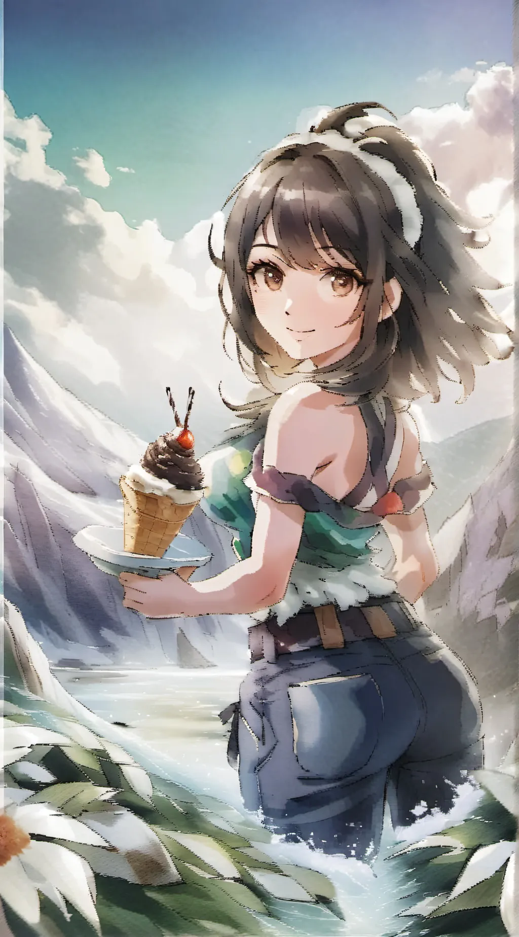 ai character: highed background