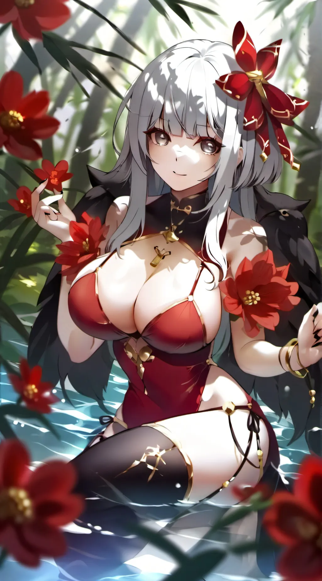 ai character: Ash  background