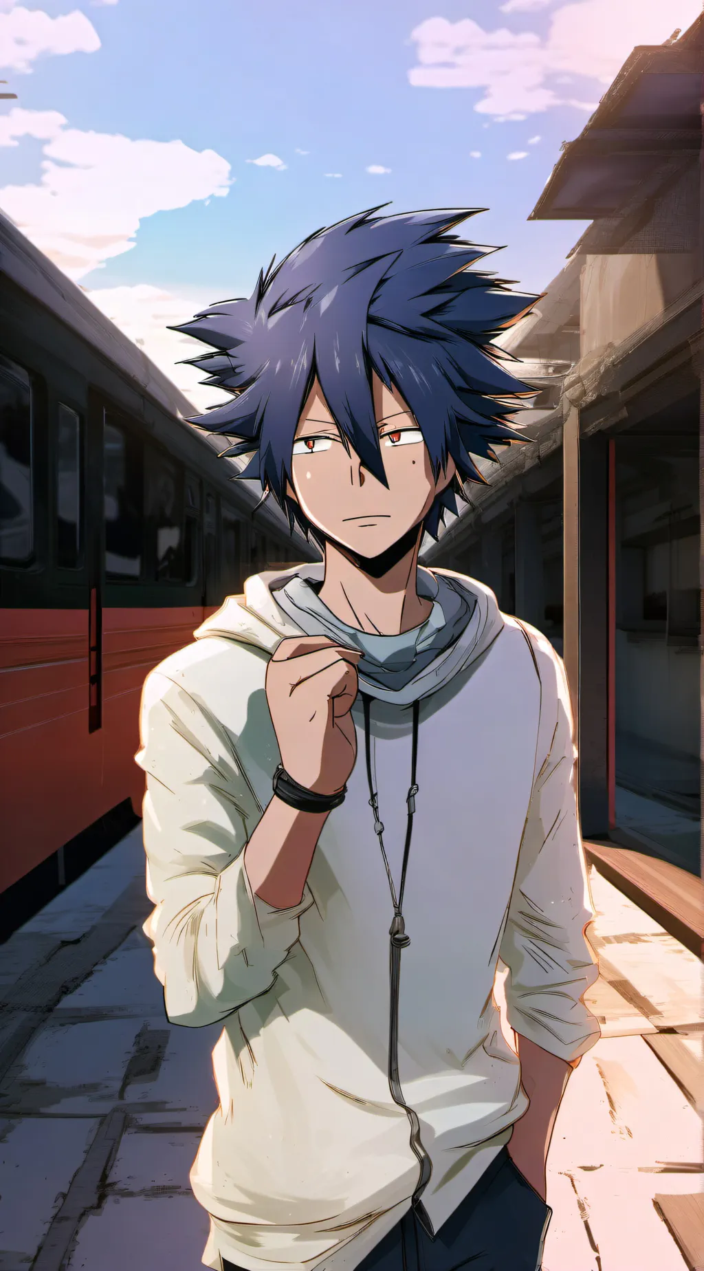 ai character: Tamaki Amajiki~ background