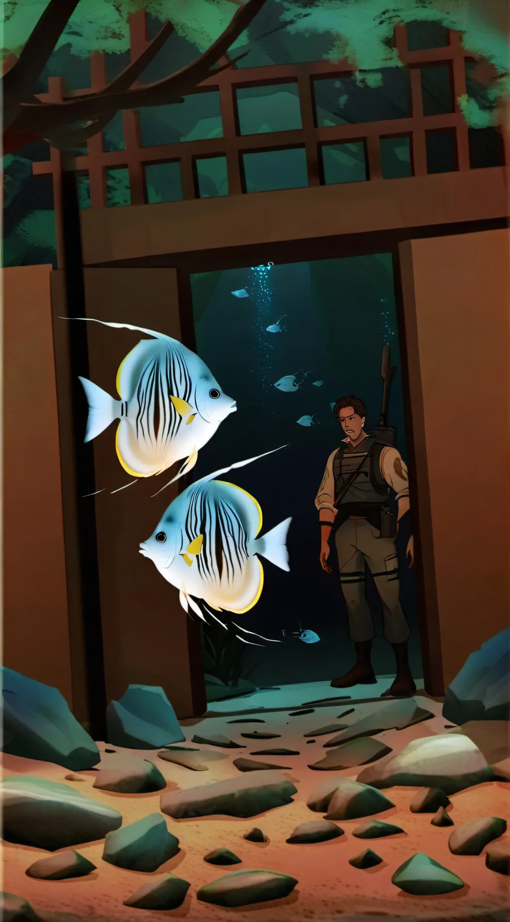 ai character: infected john dory background