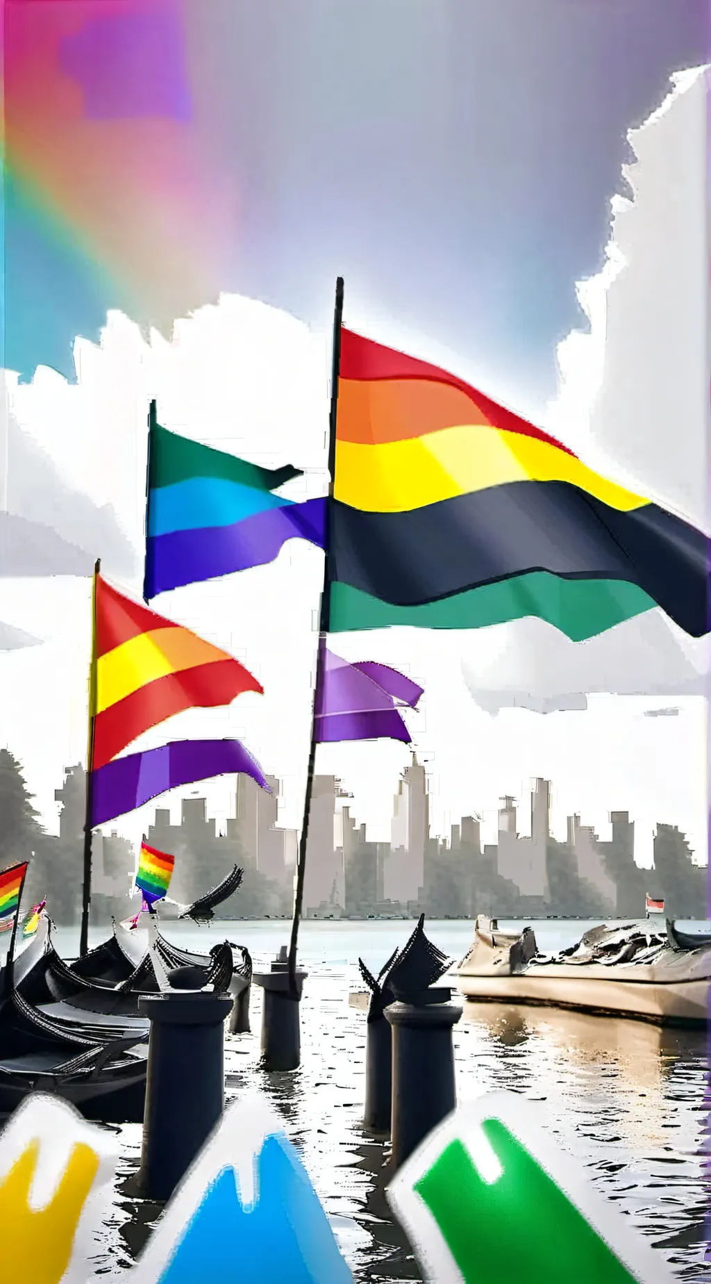 ai character: Abc meme background