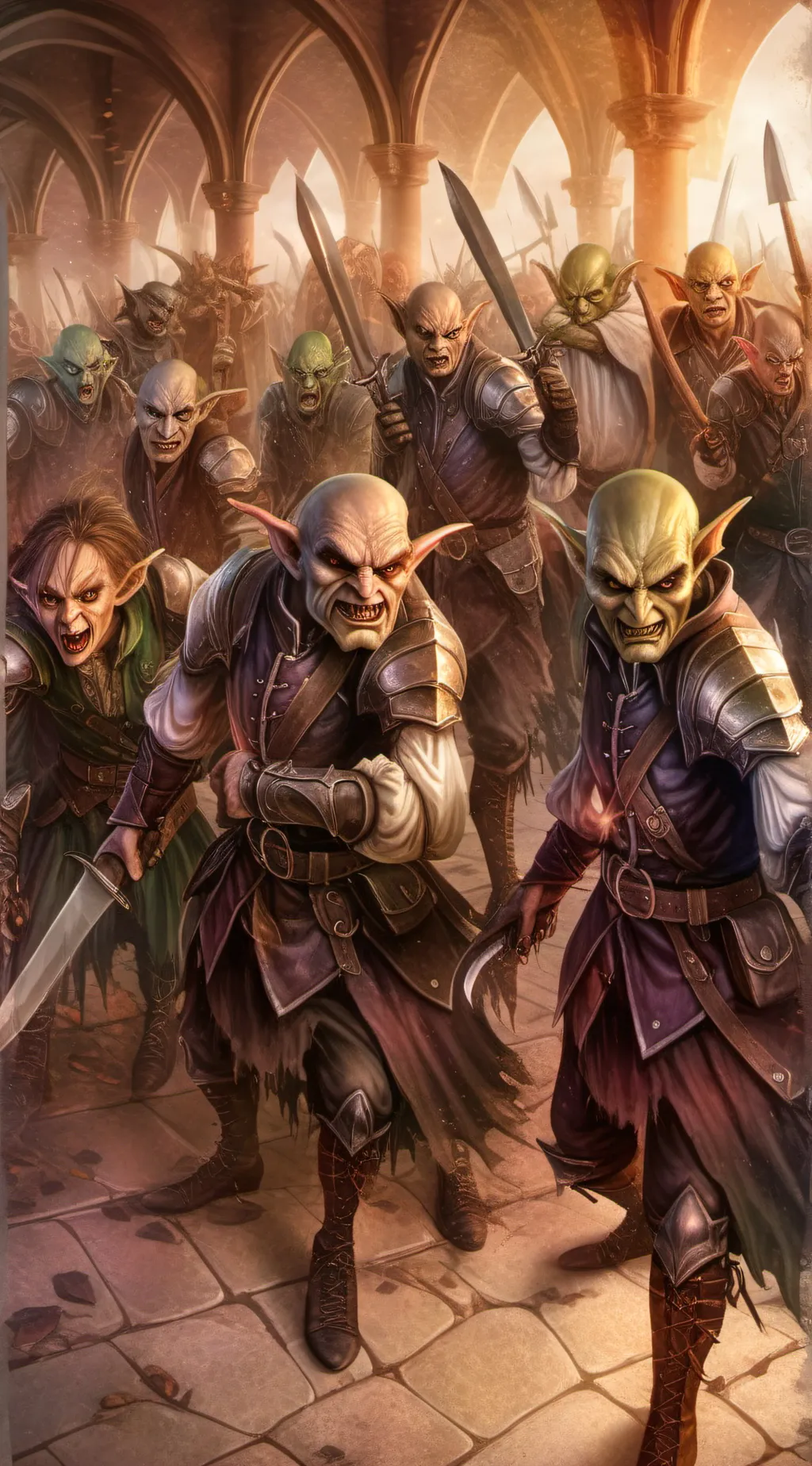 ai character: the goblining background