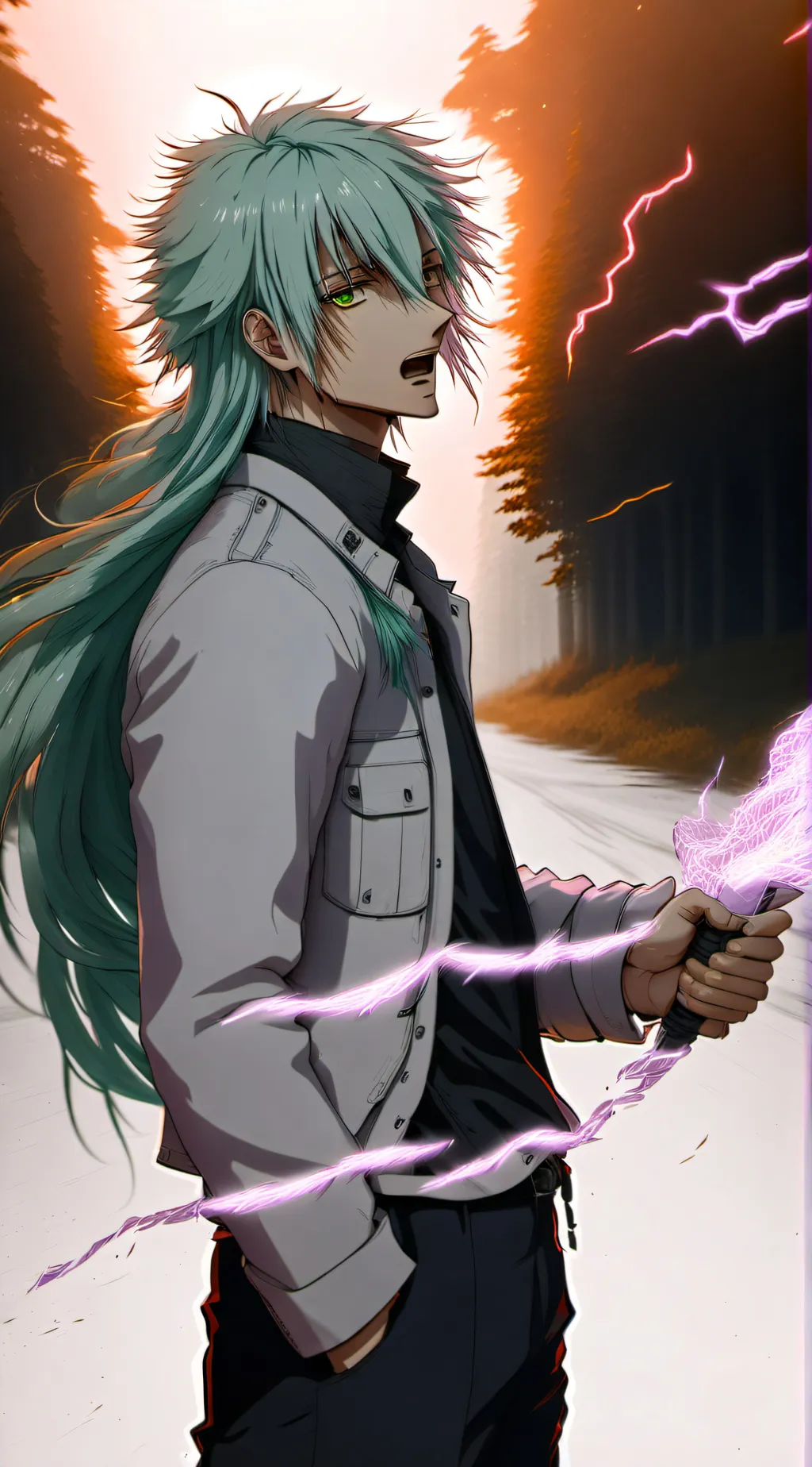 ai character: Kashimo Hajime background