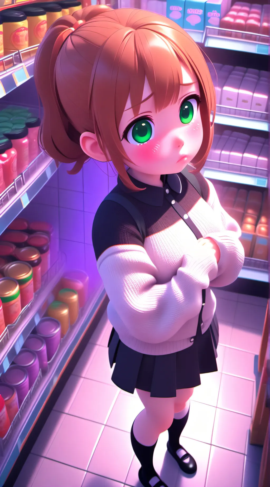 ai character: Mona background