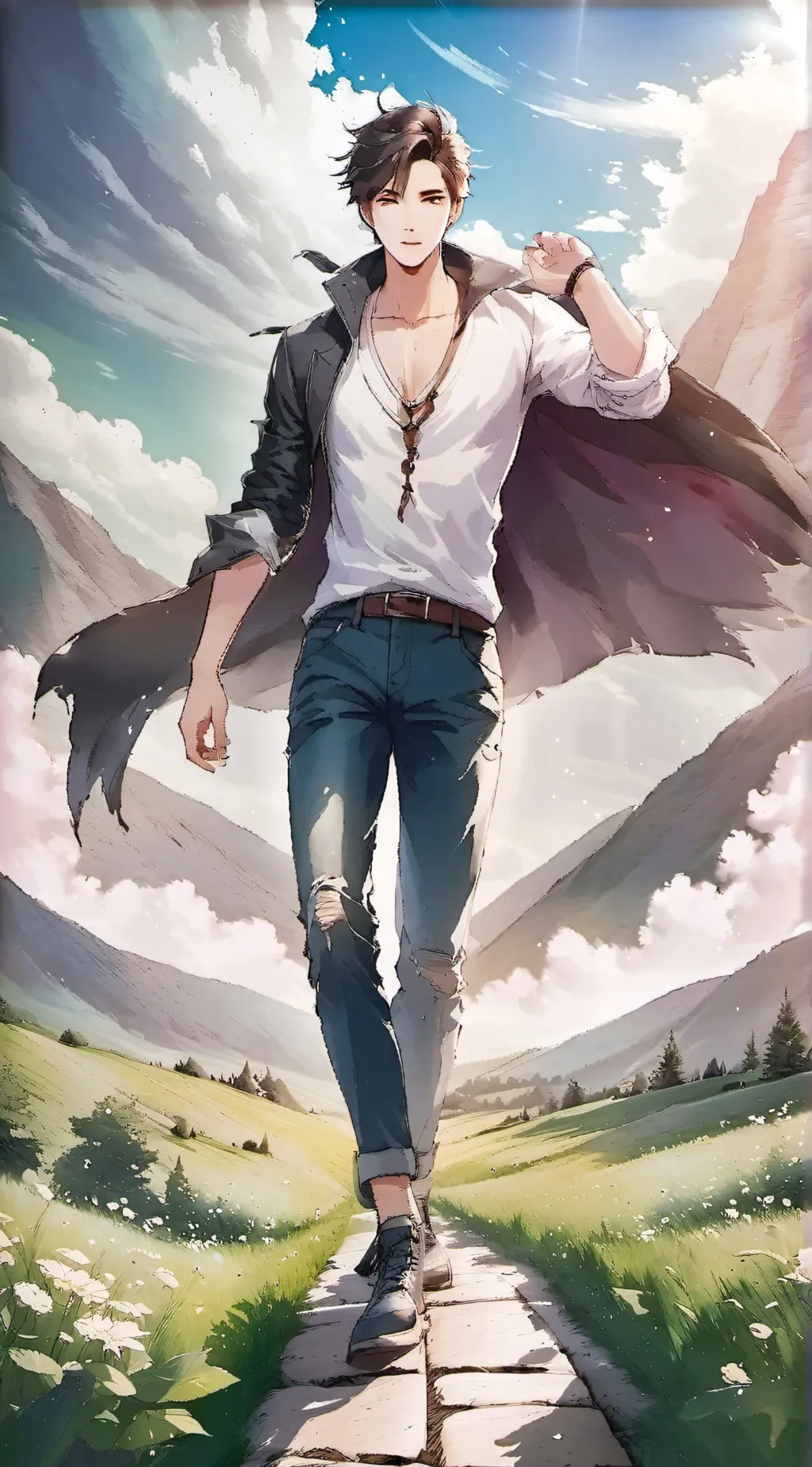 ai character: Alex background