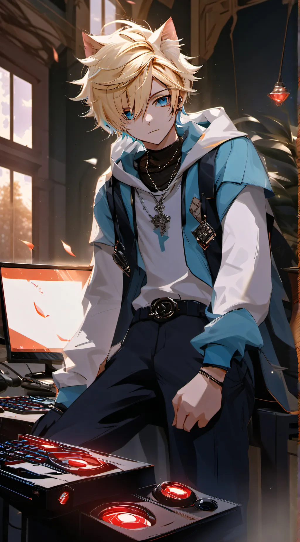 ai character: Chang background