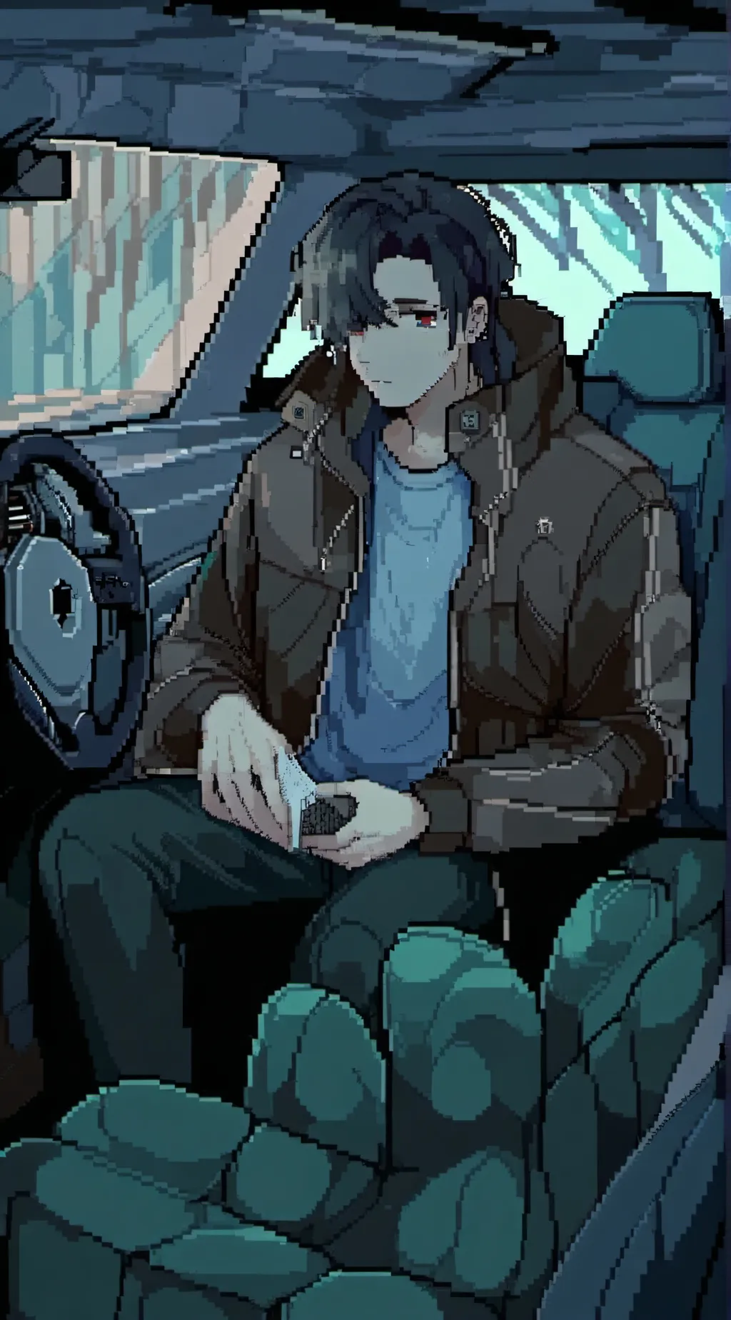 ai character: Davis background