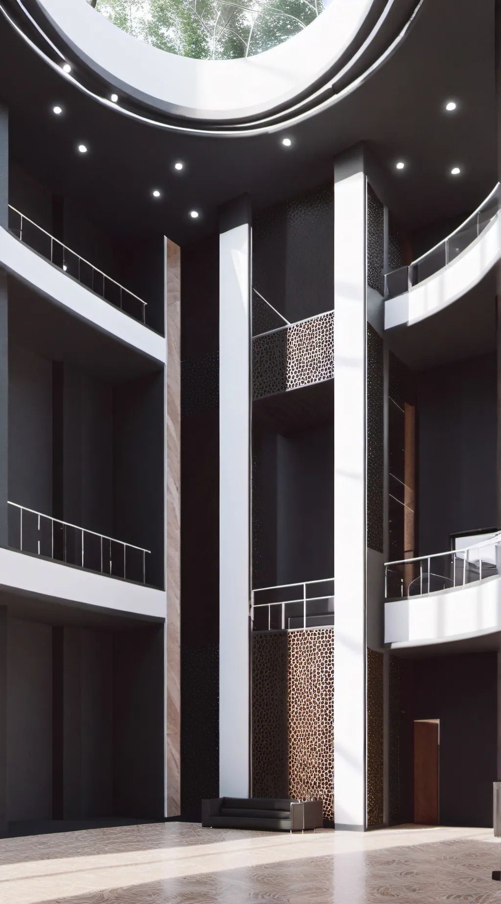 ai character: II court  background