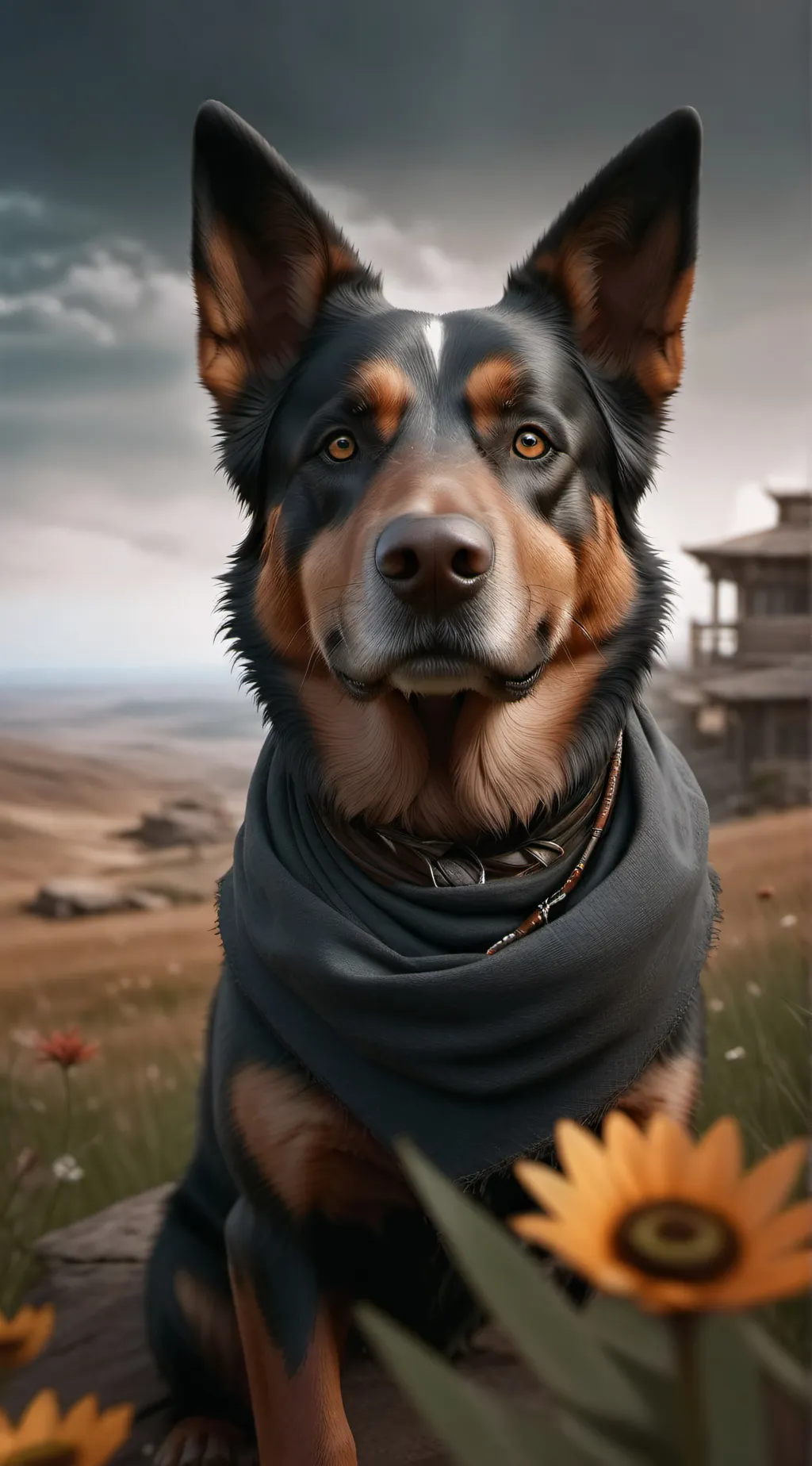 ai character: Dog for anyone background