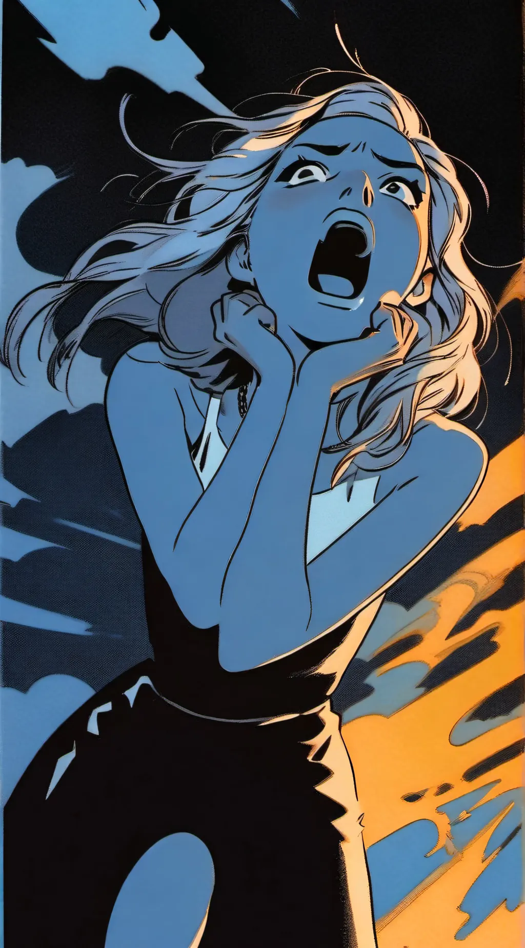 ai character: End Of The World background