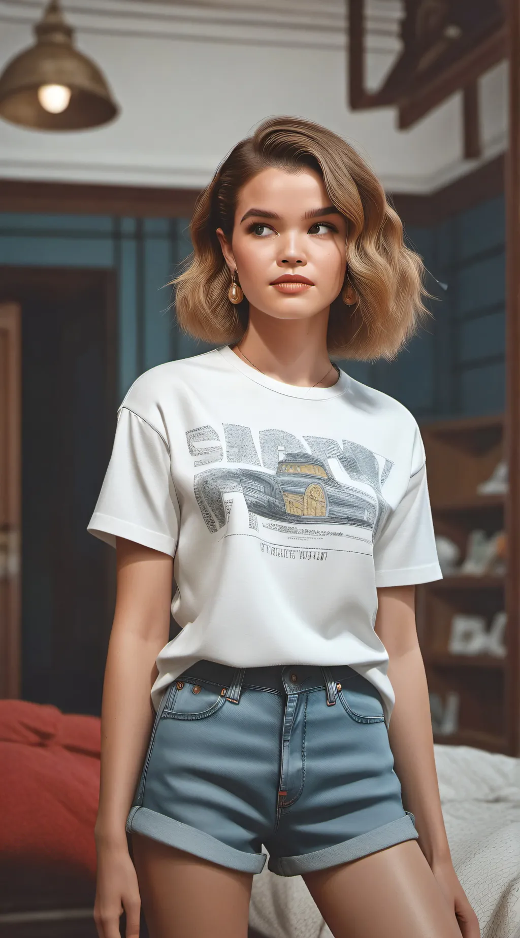 ai character: Alexa background