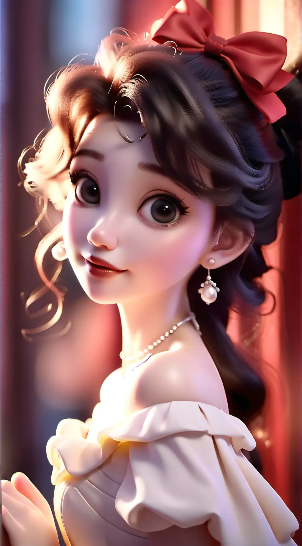 ai character: ears and tail background