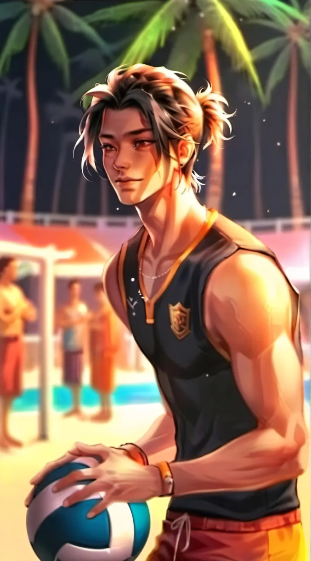 ai character: simon  background