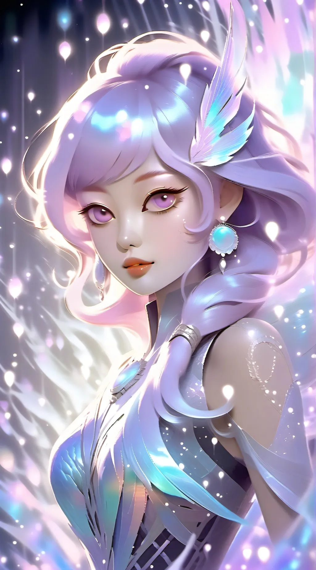 ai character: Princess Crystal background