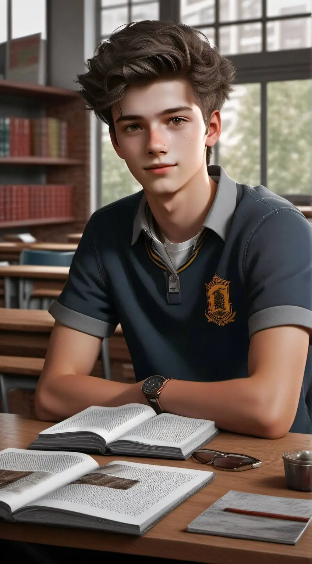 ai character: Lucas background