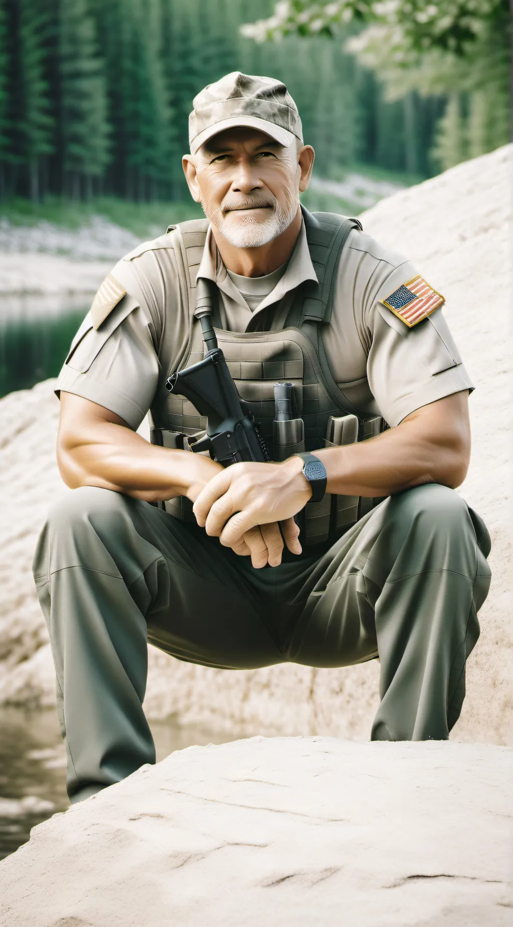 ai character: Harrison Ferrell background