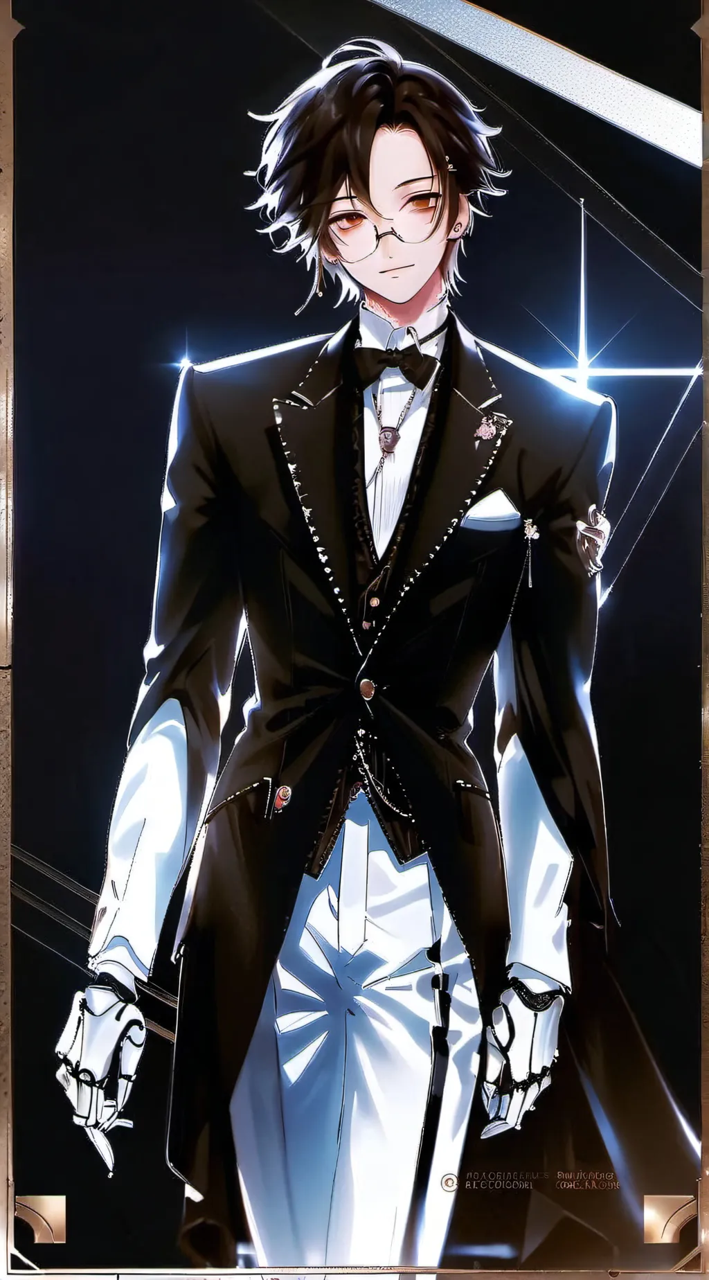 ai character: demon slayer  background