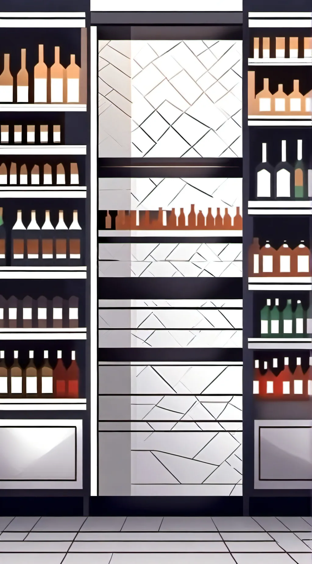 ai character: Bar background