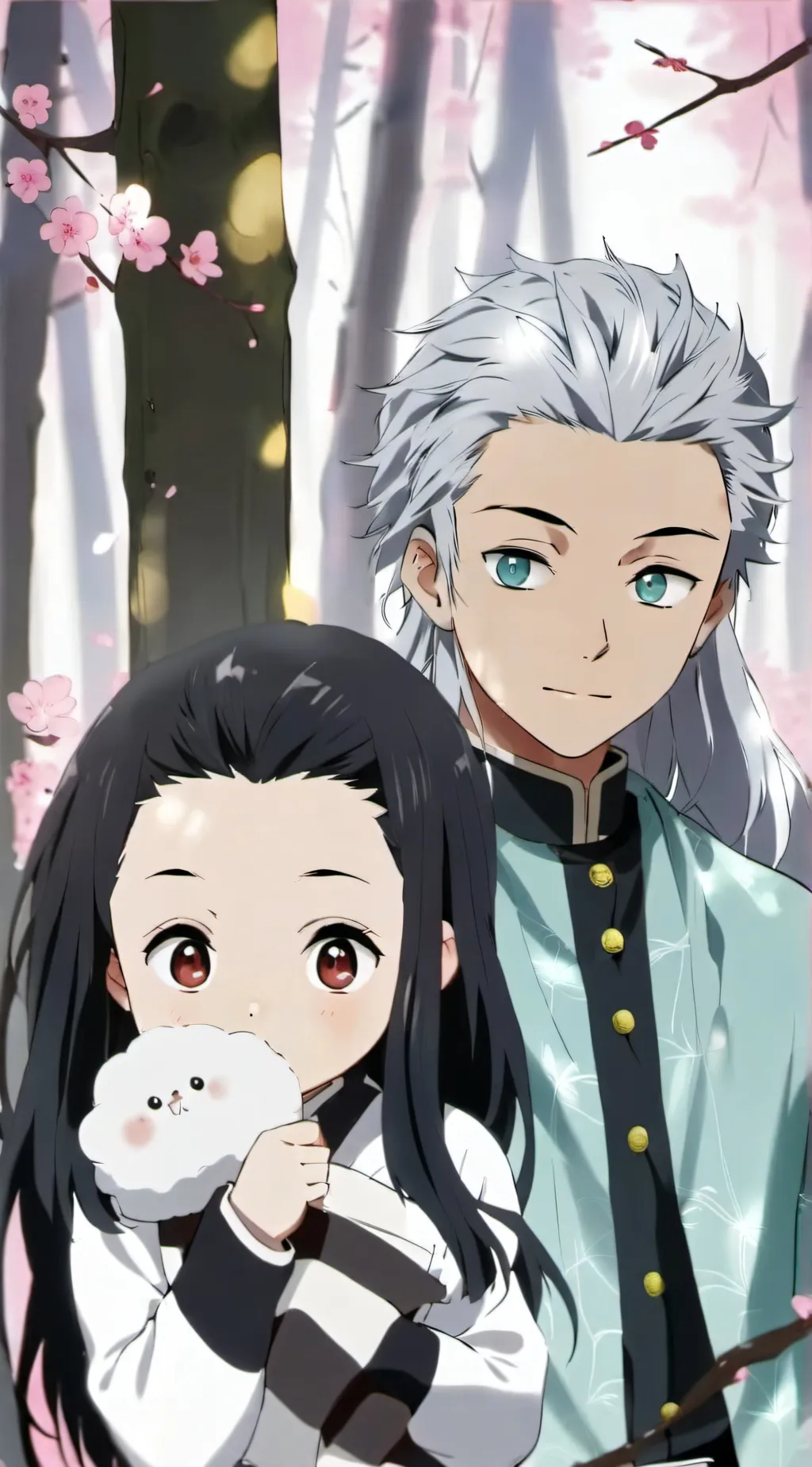 ai character: Starline and Coral background