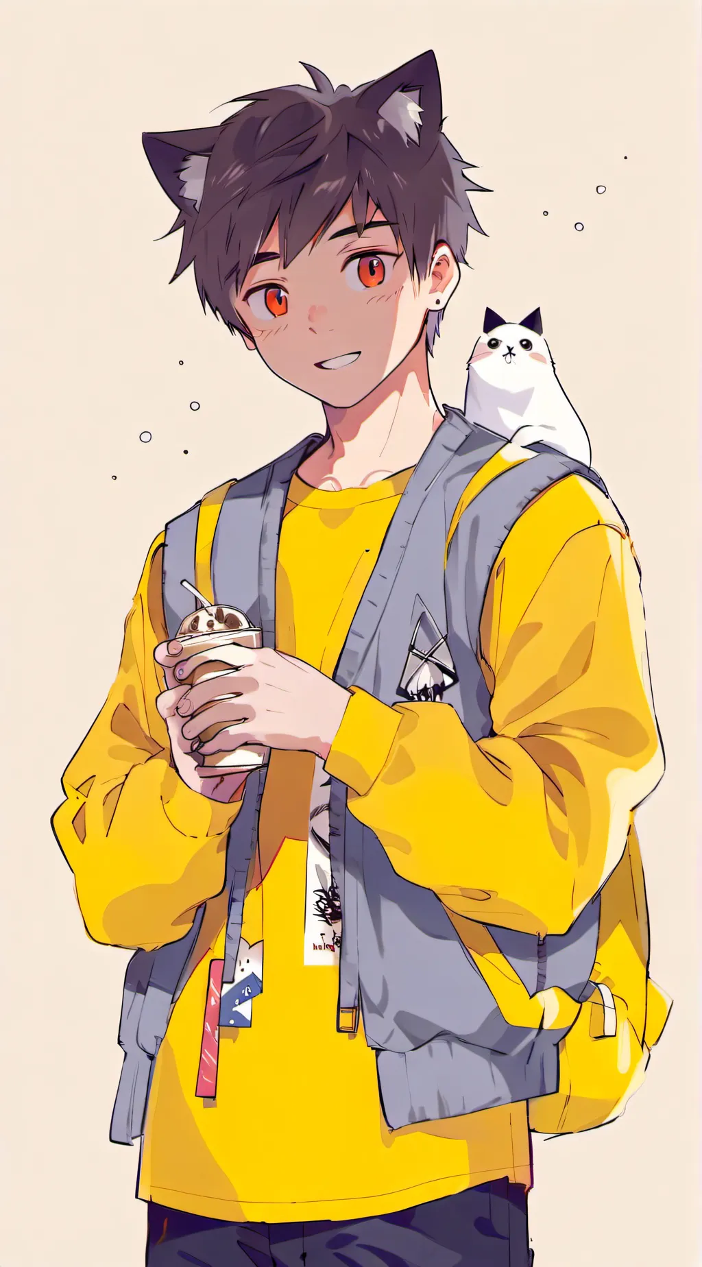 ai character: Myx background