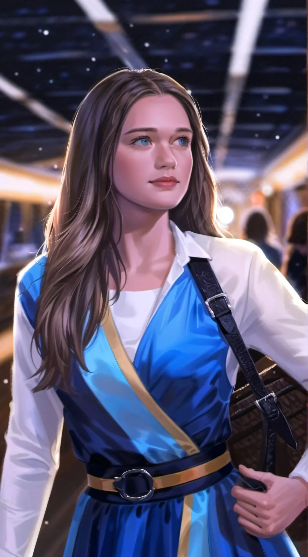 ai character: Lola wight background