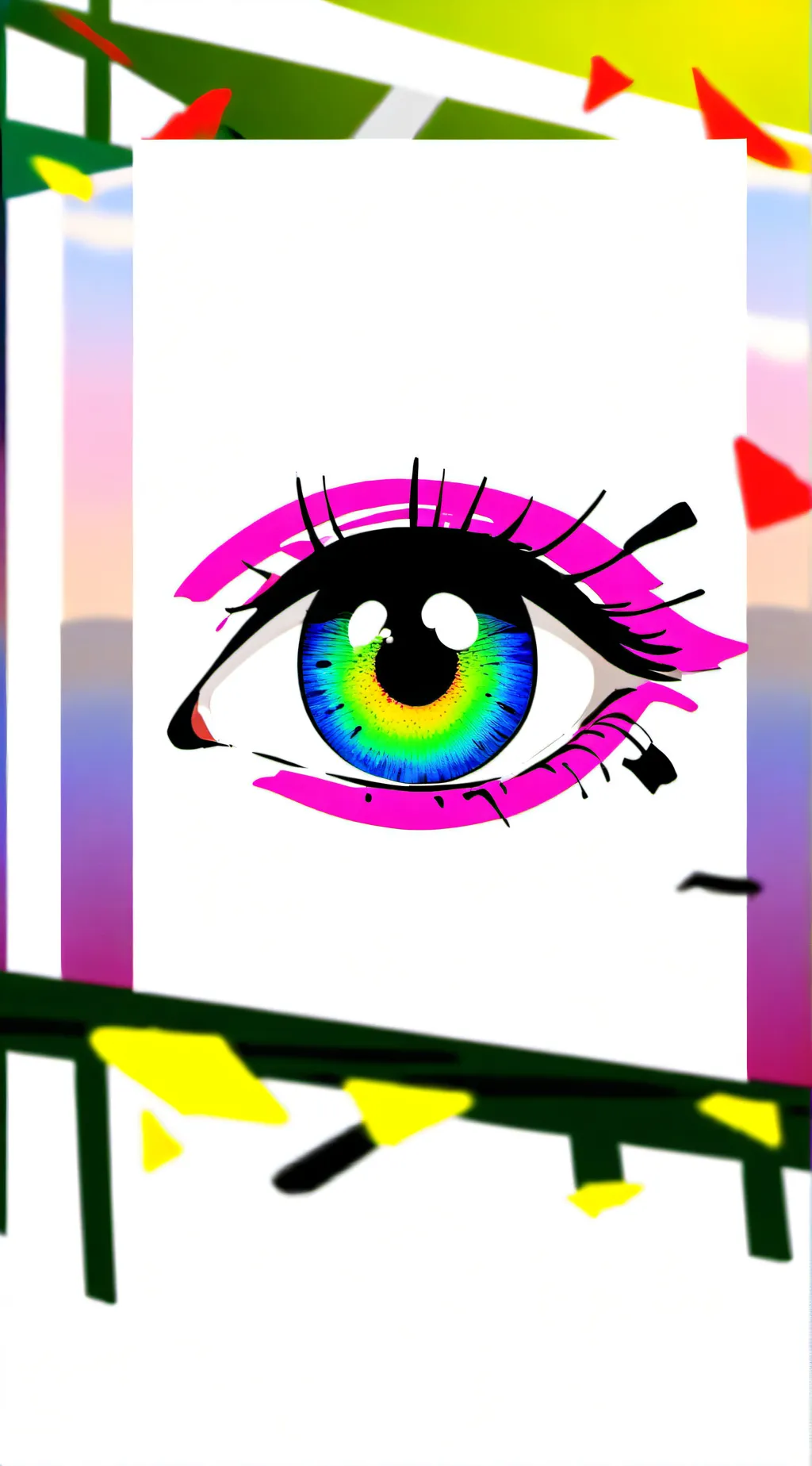 ai character: the eye of truth  background