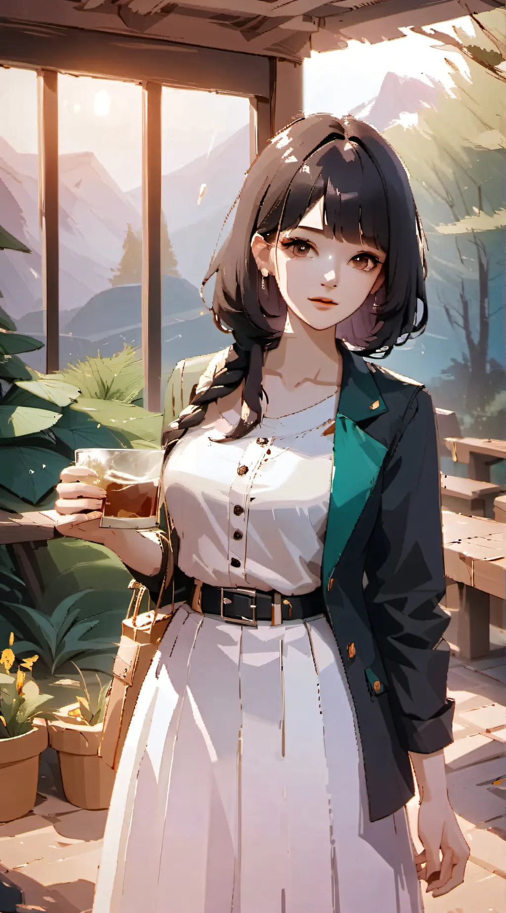 ai character: maria background