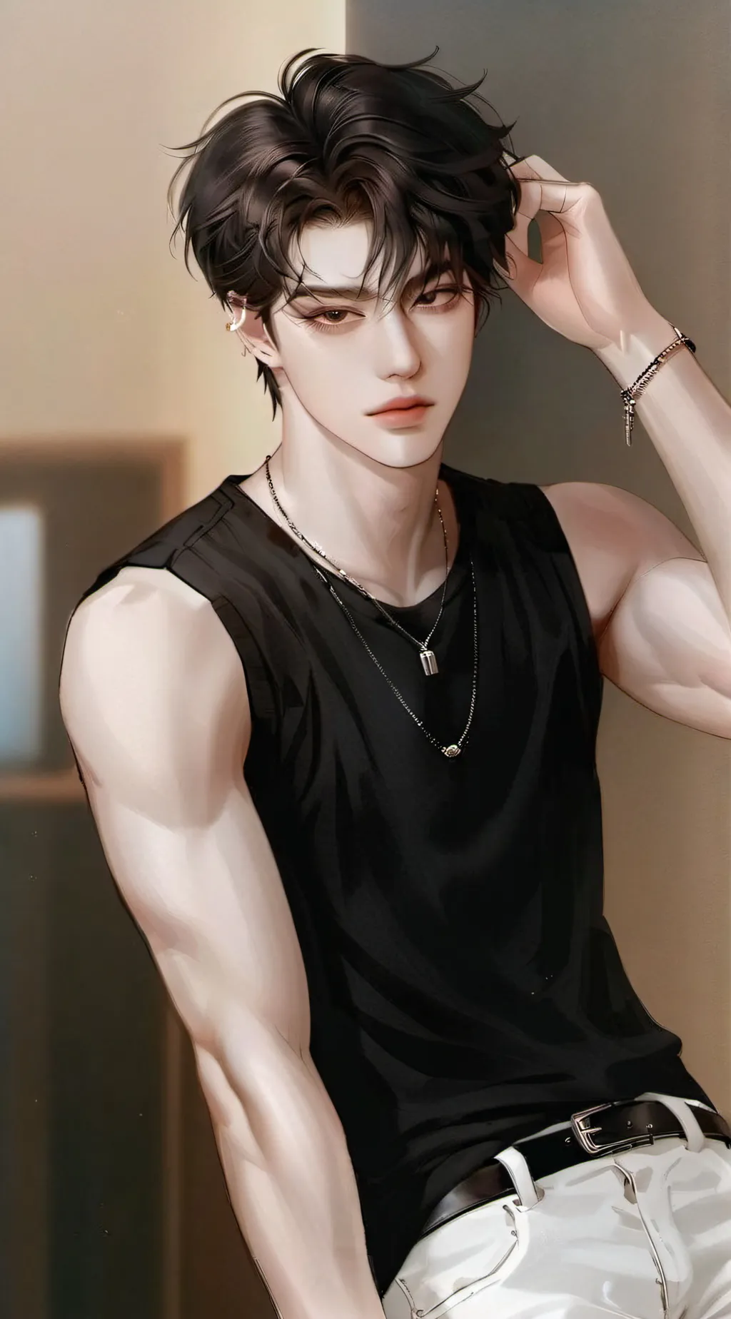 ai character: Wayne background