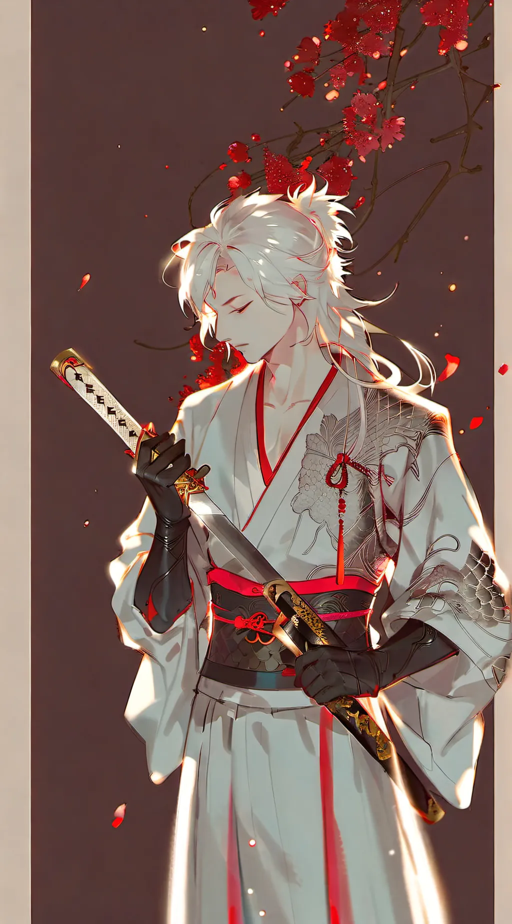 ai character: Kōri(Ice Hashira) background