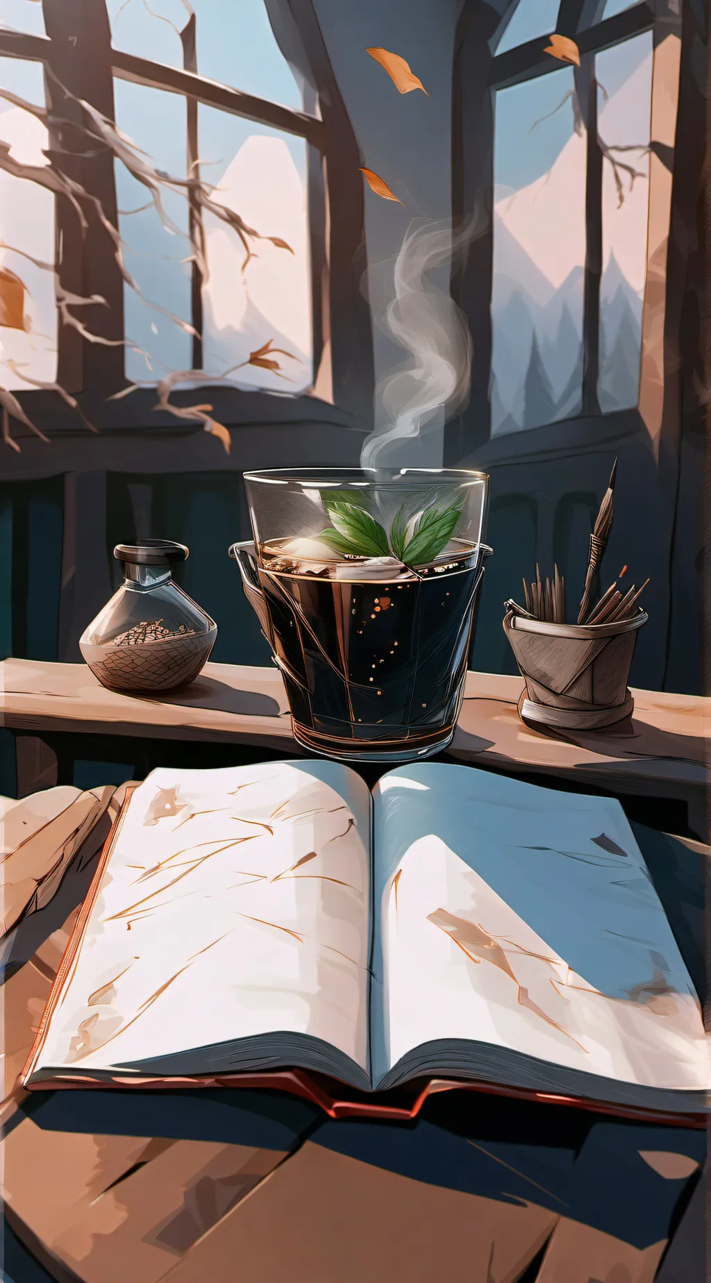 ai character: Harry potter background