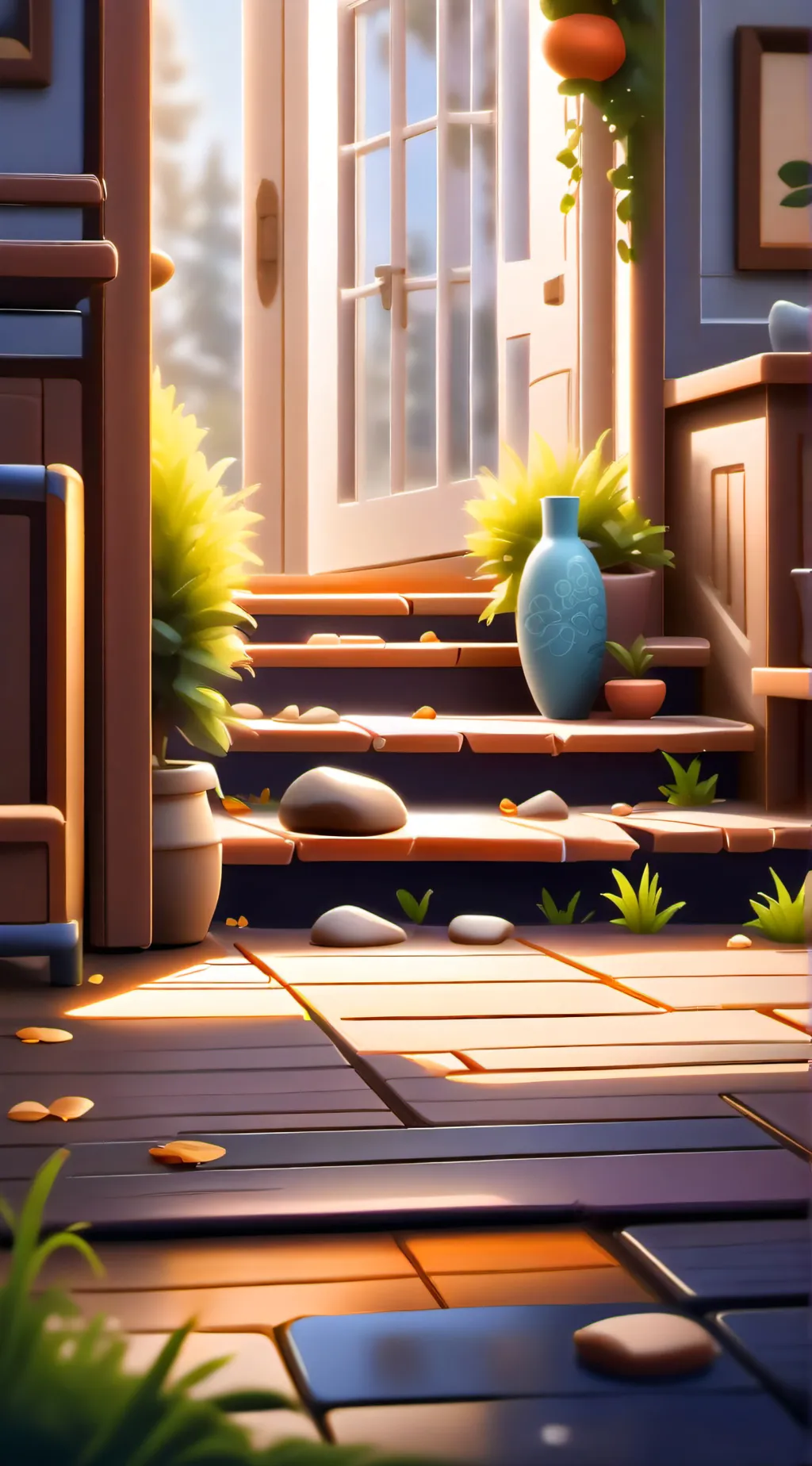 ai character: Announcements! background