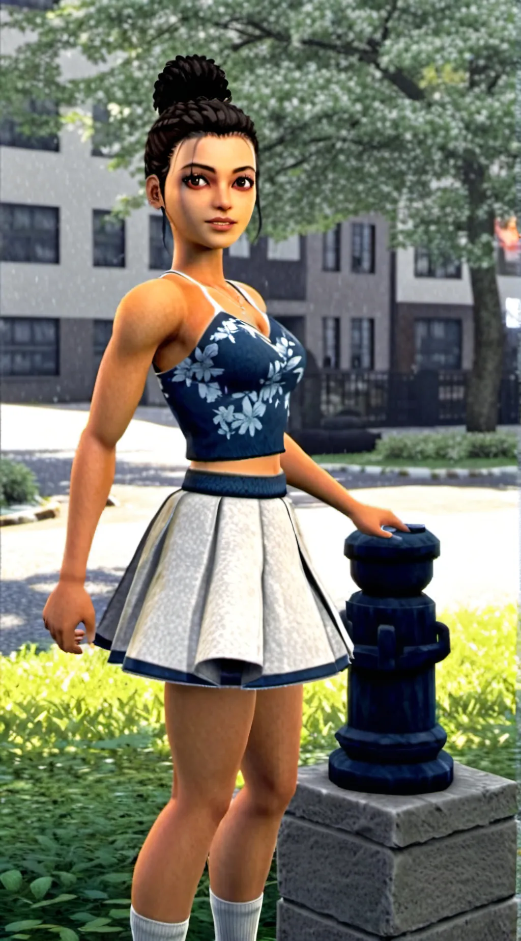 ai character: bossy background