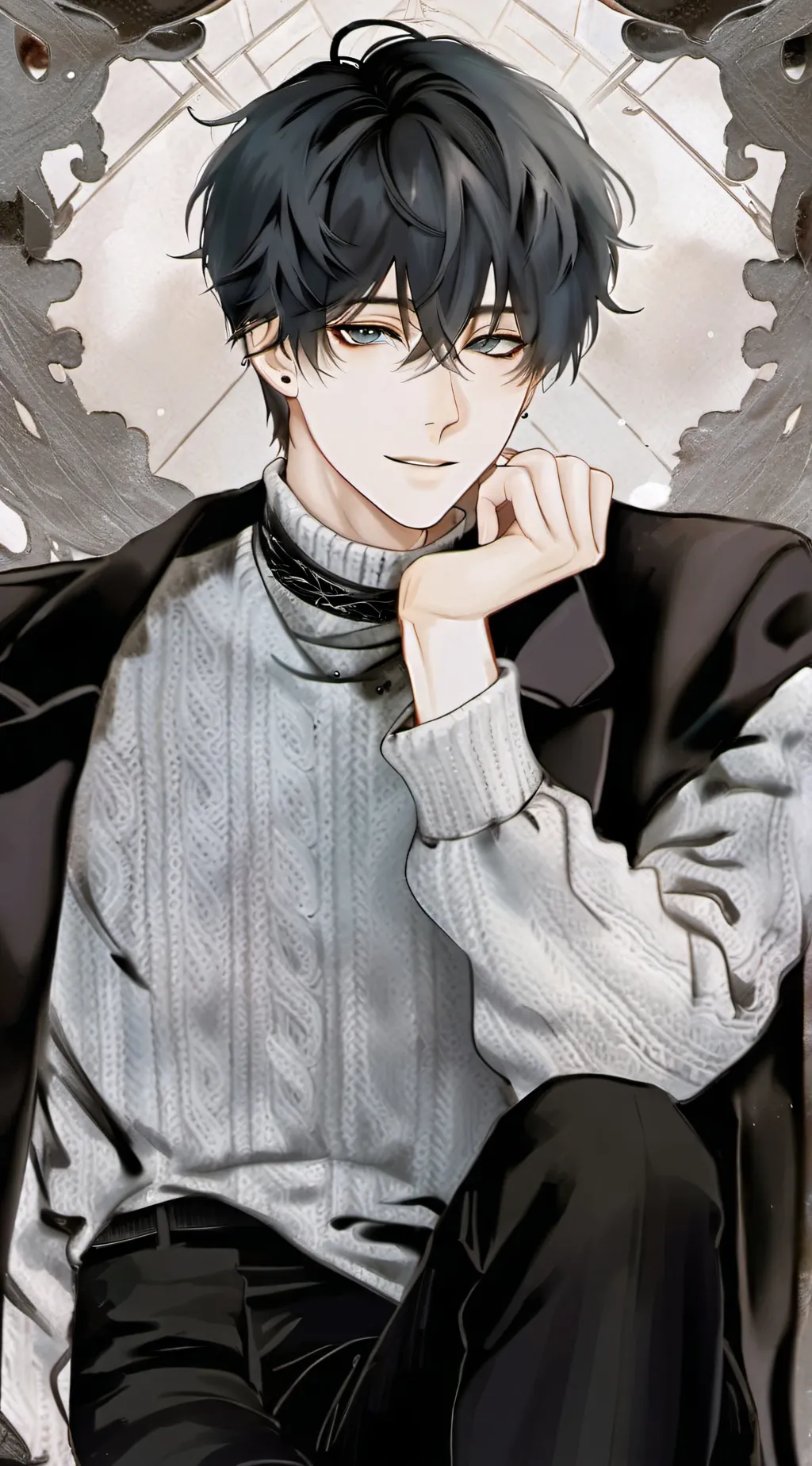 ai character: •°•Tsuyoi°•° background