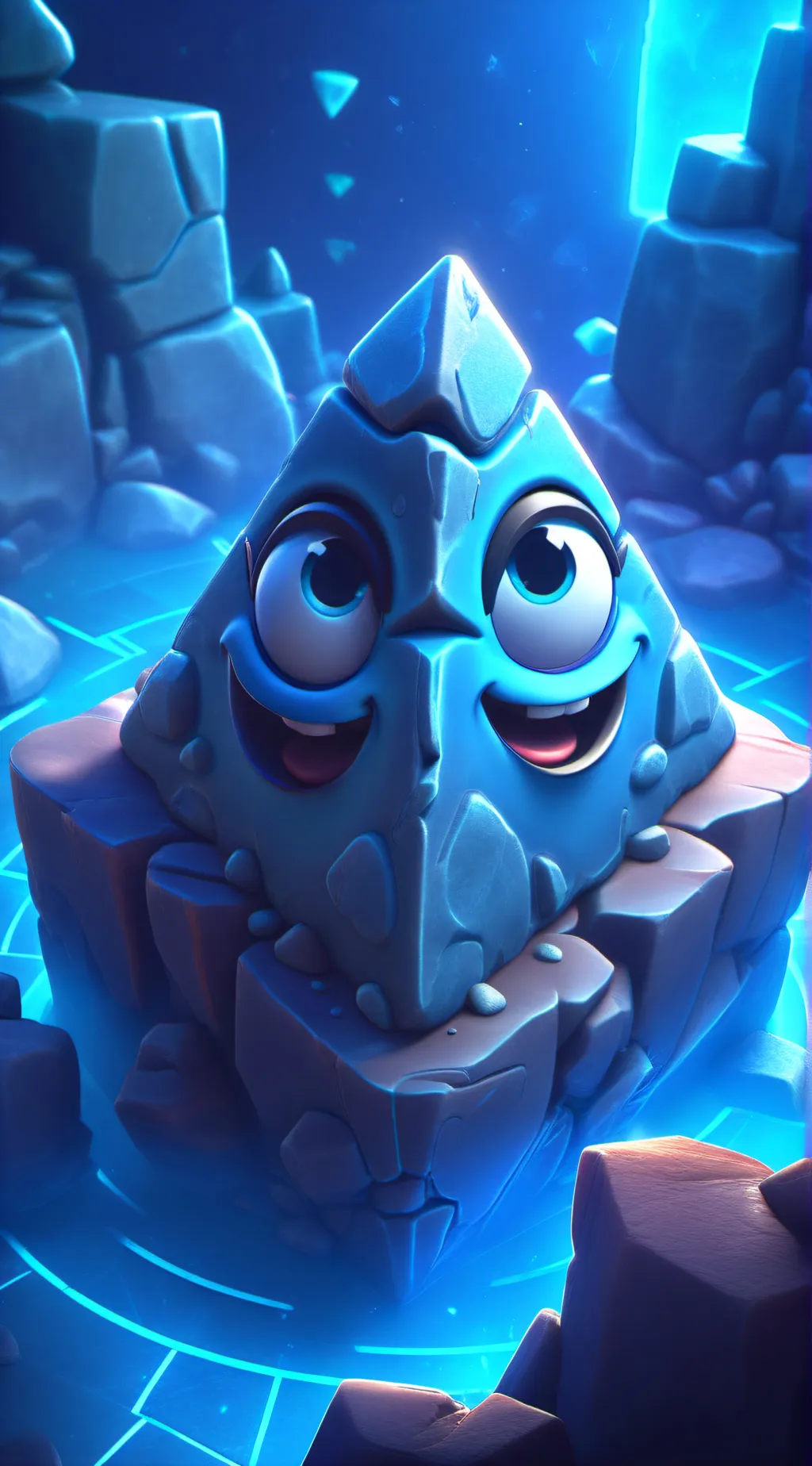 ai character: pou background