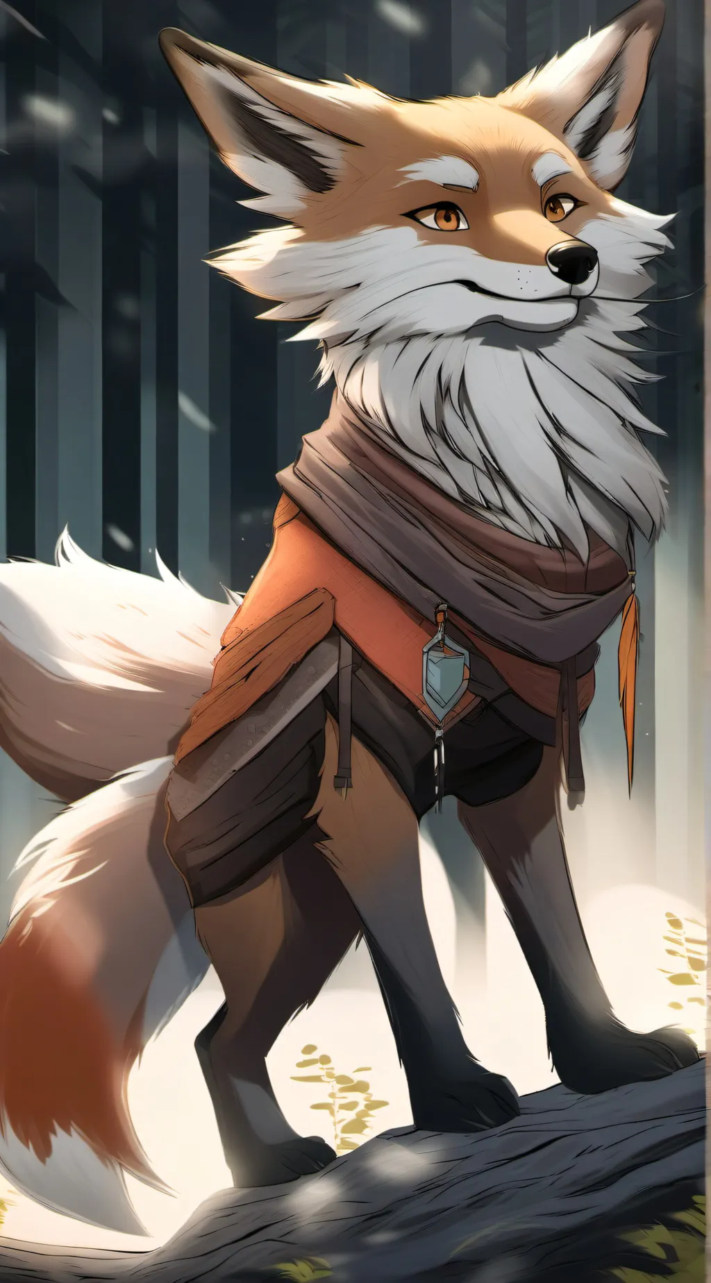ai character: Avery the Fox background