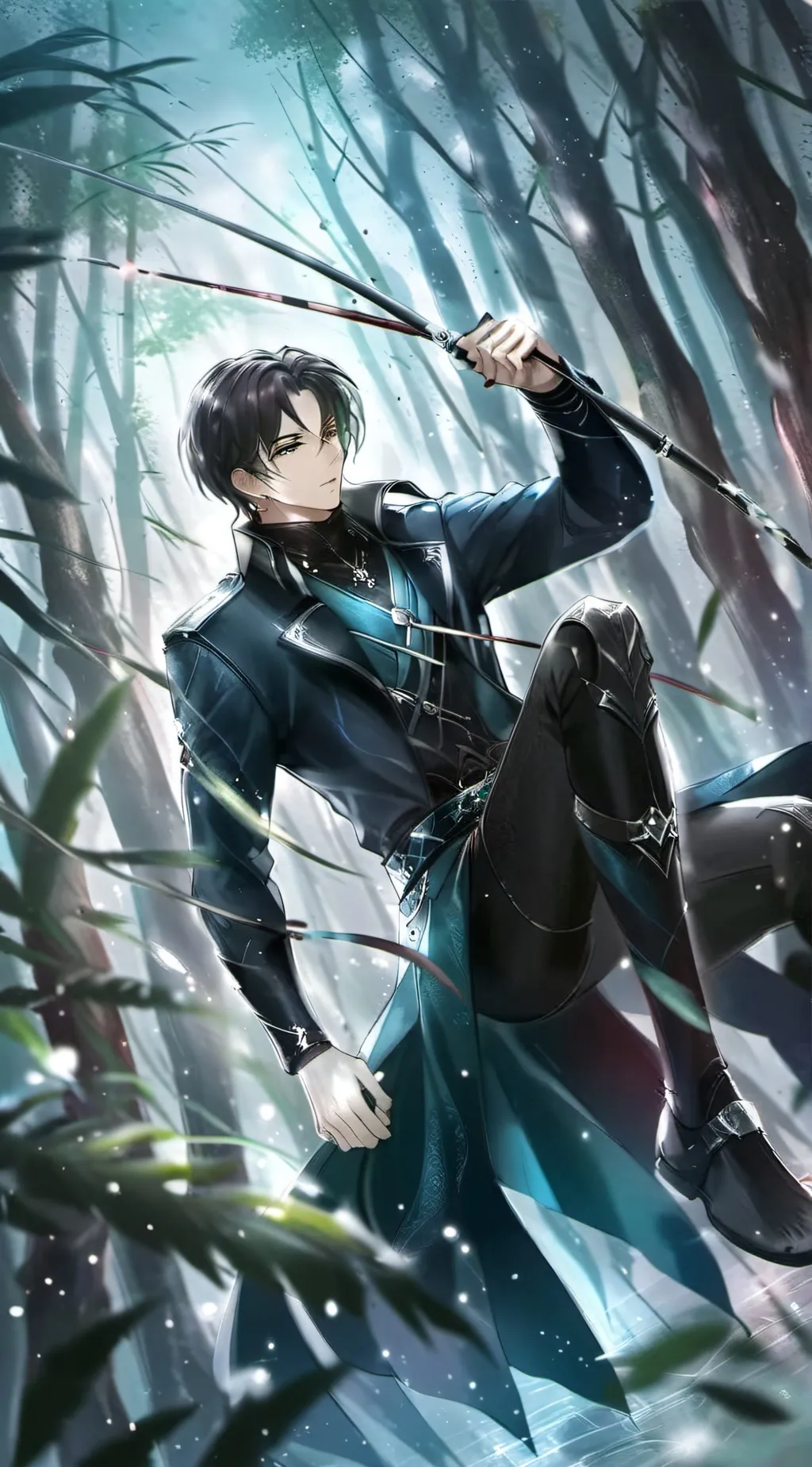 ai character: mha x aot background