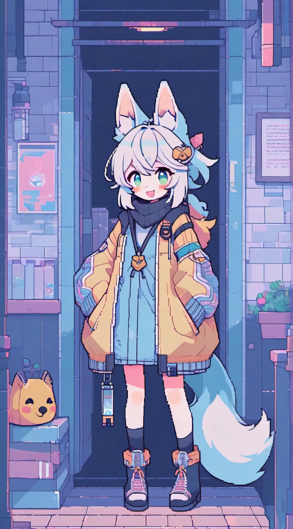 ai character: ☆-~MIKA_KIT162~- background