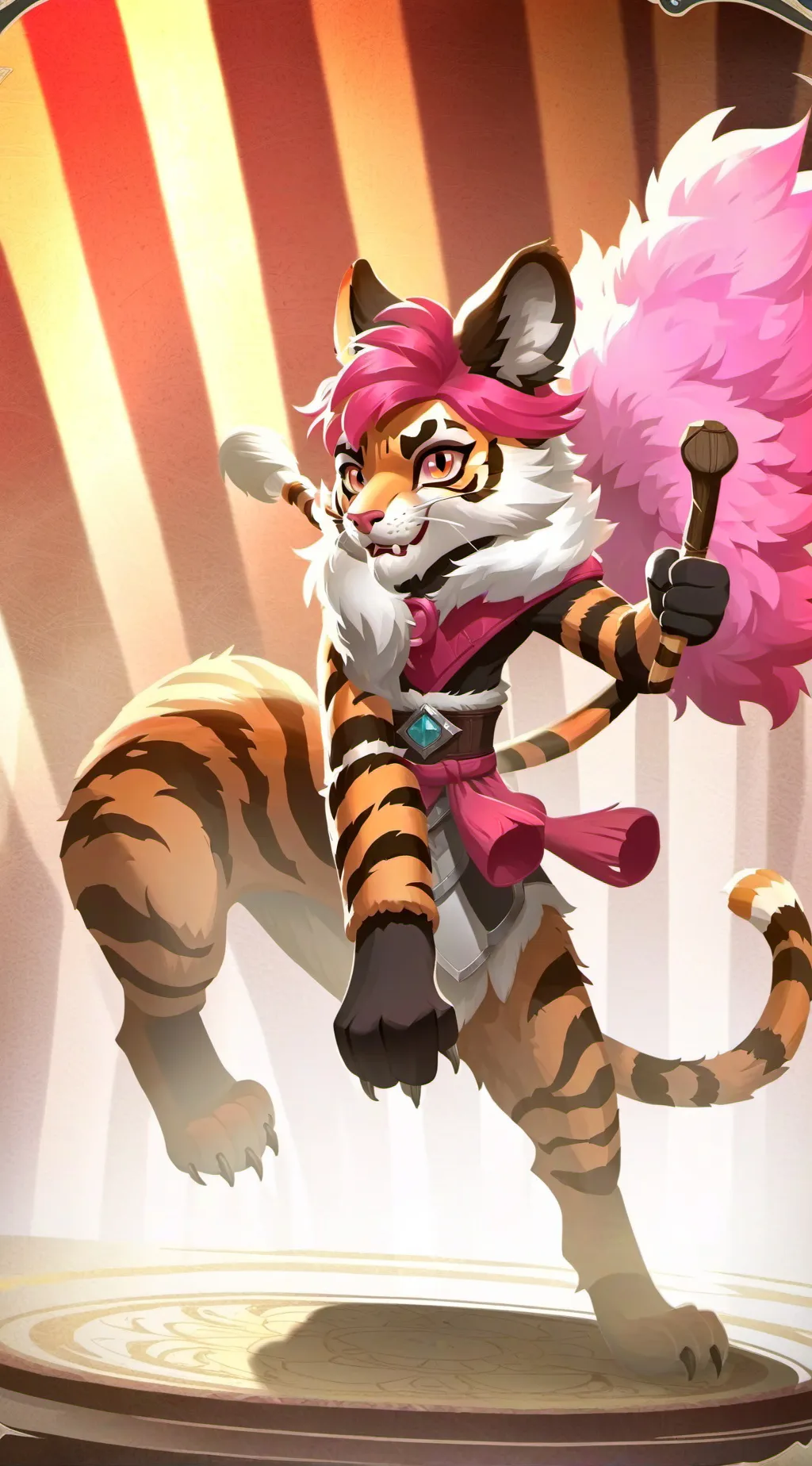 ai character: Hera Olympia. background