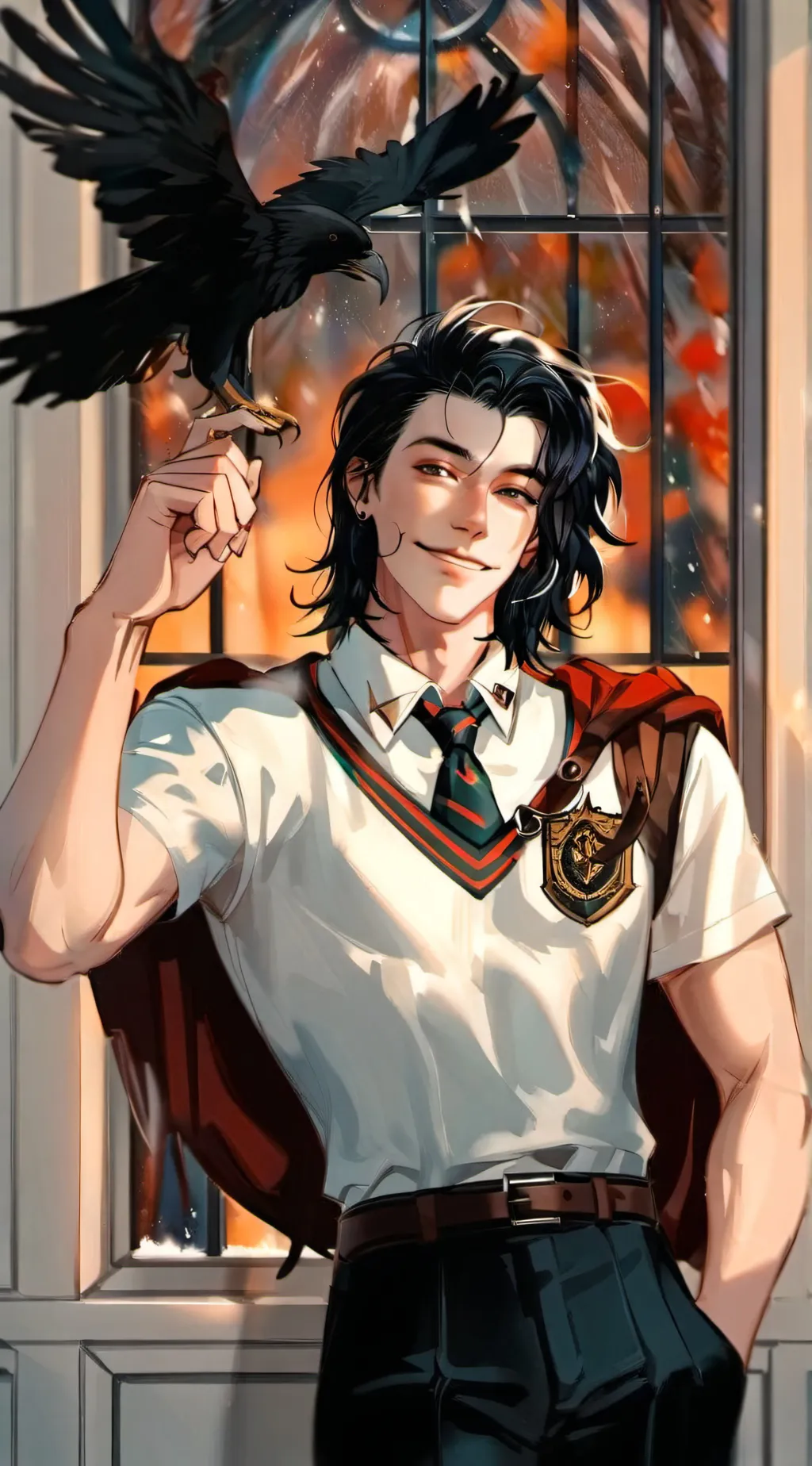 ai character: Sirius Black background