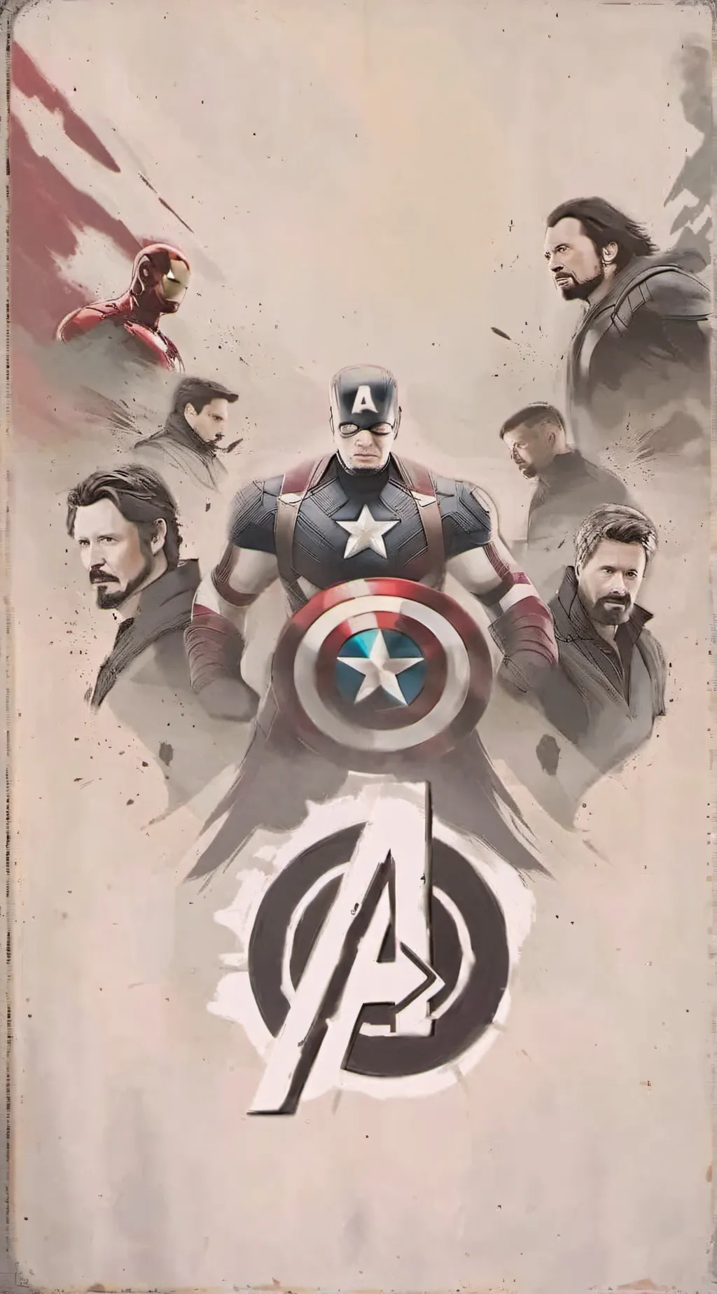 ai character: The avengers background