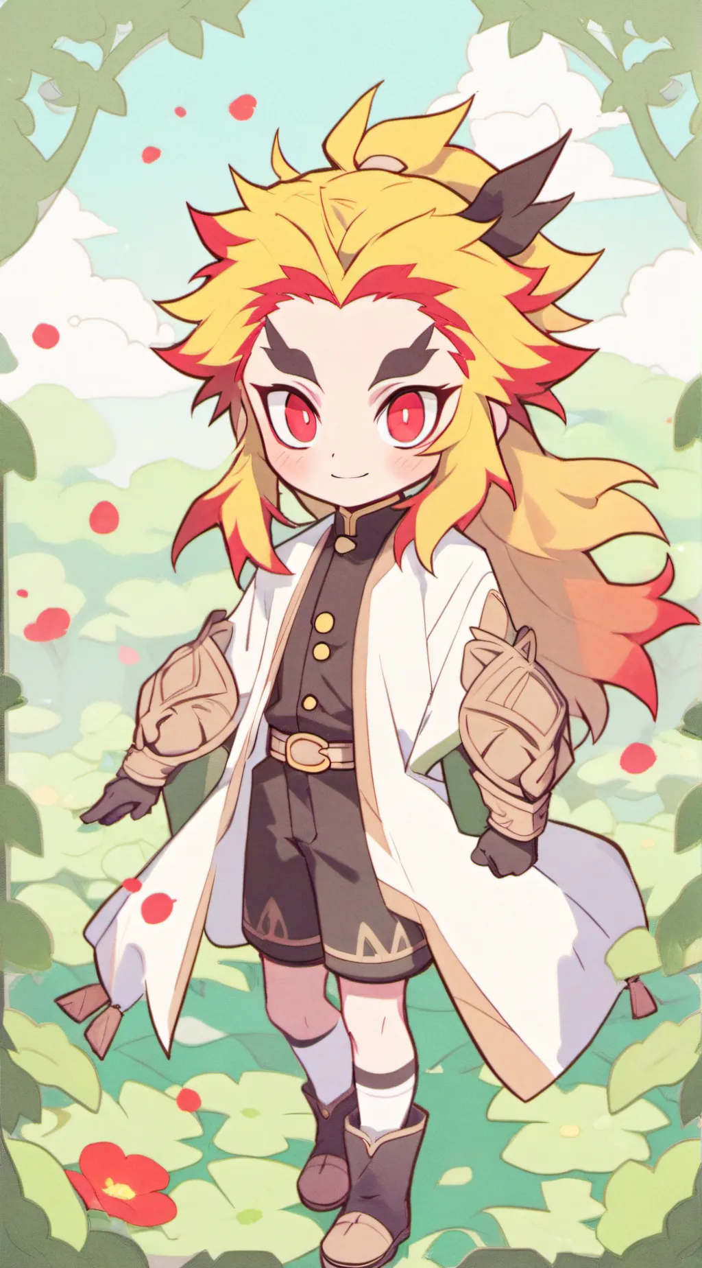 ai character: Hashira party background