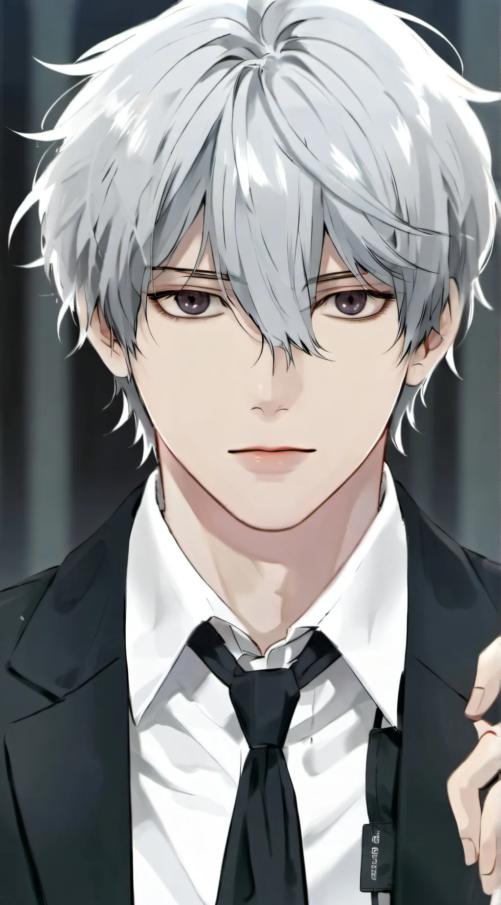 ai character: Slenderman(human) background