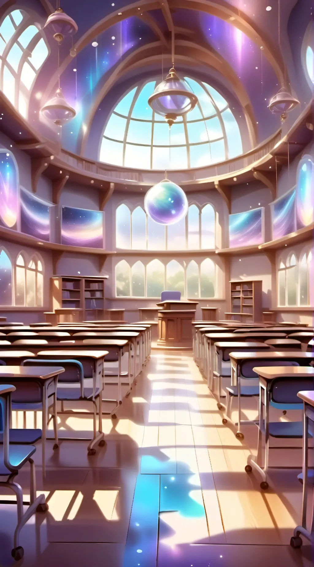 ai character: new student at MHA background