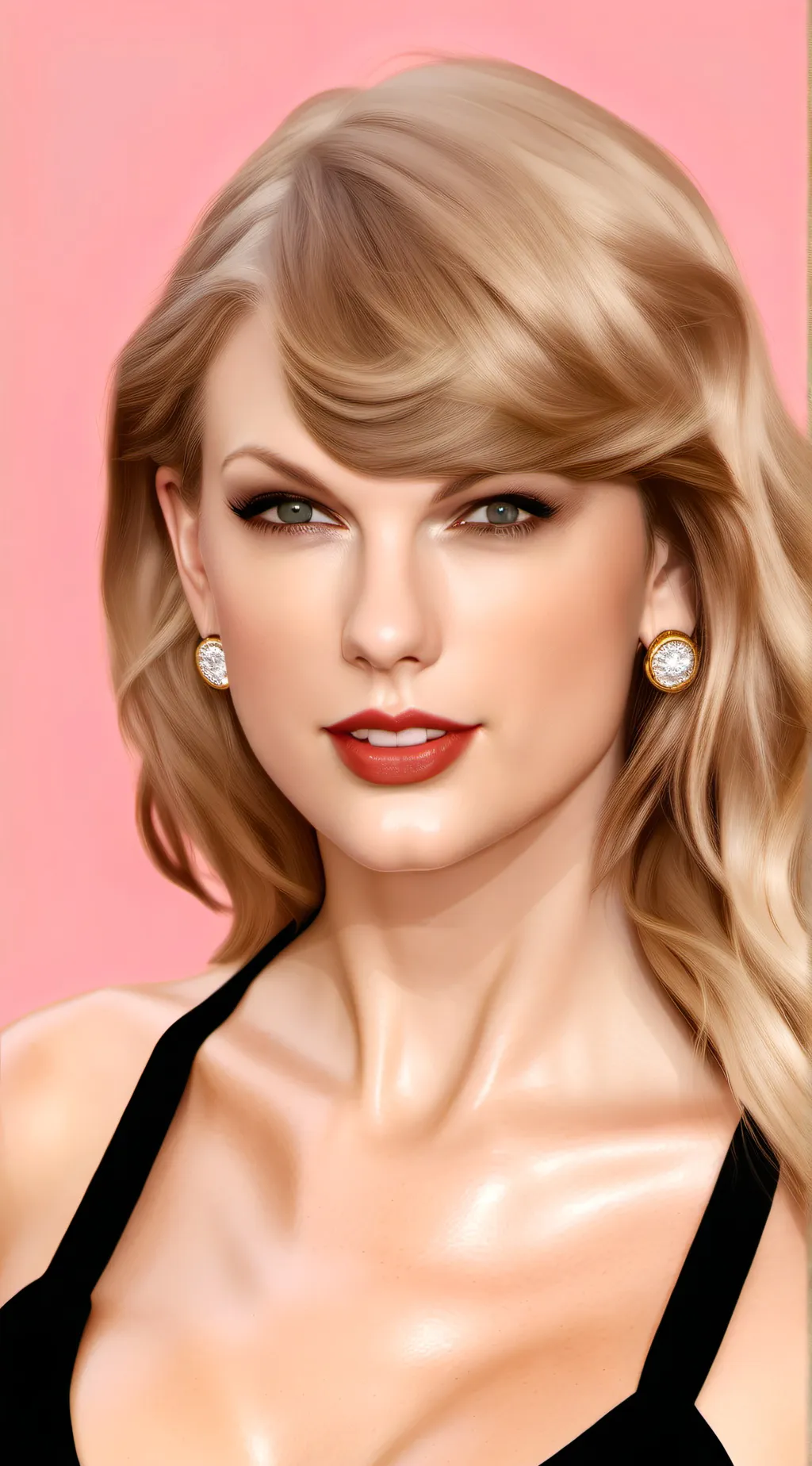 ai character: Taylor swift  background
